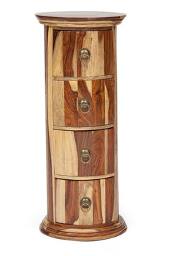 Тумба Бомбей - 0768 палисандр, 71хD28,5см, натуральный (natural) 