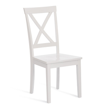 Стул GOLFI (Гольфи) дерево гевея/мдф, 44x54x95, pure white (402) 