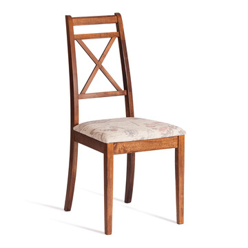 Стул Picasso ( PC-SC ) дерево гевея, 45х53х97см, MAF Brown, ткань Прованс №11 