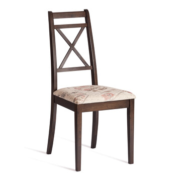 Стул Picasso ( PC-SC ) / 1 шт. в упаковке дерево гевея, 45х53х97см, Tobacco, ткань Прованс №11 