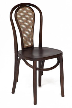 Стул THONET (mod.CB2061) дерево береза, 40*40*89см, Темный Орех (№5) 
