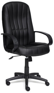 Кресло СН833 кож/зам, черный, 36-6 