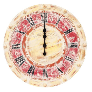 Часы Secret De Maison SUMMER ( mod. FS-1547 ) металл, 66х8х66см, античный бело-розовый 