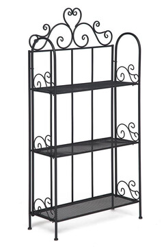 Этажерка Secret De Maison 005 стальной сплав, 65х26х132см, черный 