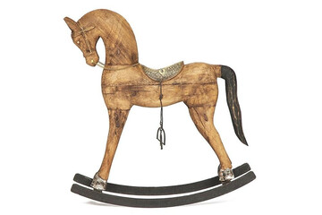 Лошадка Secret De Maison COLT "A" ( mod. M-10883 ) металл/дерево манго, 61 х 16 х 66, натуральный 