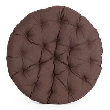 Матрац для кресла Папасан/Papasan (23/01) ткань, коричневый, 3м7-147, 125х125х15см 