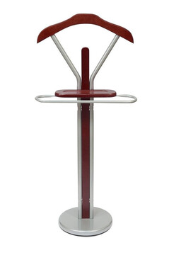 Вешалка CH-4089 дерево/хромированный металл, 48*32*110см, цвет Вишня 