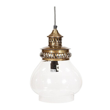 Светильник потолочный  Secret De Maison FIRENZE( mod. M-17376 ) стекло/металл, 25х25х37см, античная медь 