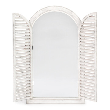 Зеркало садовое Secret de Maison Aulon (mod. PL08-34077) дерево, 50,5*4*85,5, Античный белый (Antique White) 