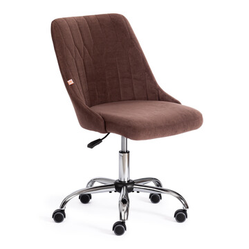 Кресло SWAN флок , коричневый, 6 