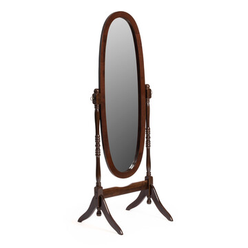 Зеркало NY-4001 дерево, 56*50*150 см, walnut (орех) 