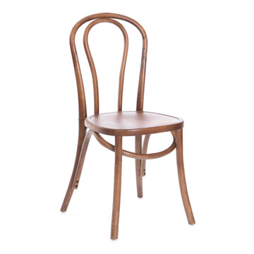 Стул THONET CLASSIC CHAIR (mod.СB2345) дерево вяз, 43*49*88.5, Темный Орех (№5) 