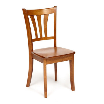 Стул IGLESIAS с твердым сиденьем (mod. D-84E) дерево гевея, 43.5x53x90, rustic oak (дуб) 