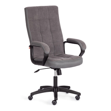 Кресло TRENDY (22) флок/ткань, серый, 29/TW-12 