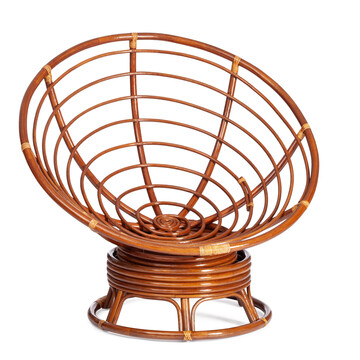 Кресло-качалка "PAPASAN" w 23/01 B / без подушки / Pecan (орех) 