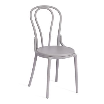 Стул THONET (mod. PL62) пластик, 42 x 52 x 89 см, Grey (Cерый) 09 