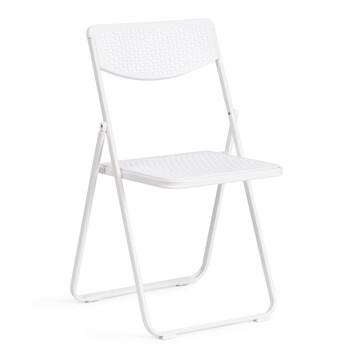 Стул складной FOLDER (mod. 3016) / 1 шт. в упаковке каркас: металл, сиденье/спинка: пластик, 48,5 х 48 х 82,5 см, white (белый) 