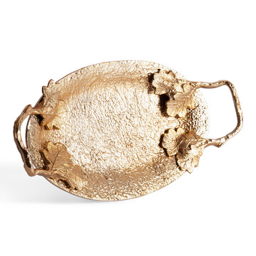 Поднос Secret De Maison MAPLE3 ( mod. 9587 ) алюминиевый сплав, 40,5x23,5x6 см, золото/gold 