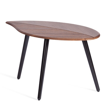 Журнальный стол RIMMINI мдф, 90х50х47см, орех кантри/черный 