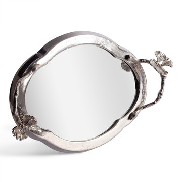 Поднос Secret De Maison MAPLE1 ( mod. 9557 ) алюминиевый сплав, 44x28,5x9 см, никель/nickel 