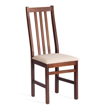 Стул SWEDEN NEW, Многослойный березовый шпон, 41х40х99 см, cappuchino/велюр бежевый 