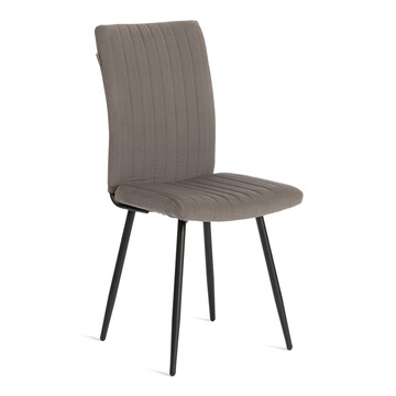 Стул обеденный Монте Карло/Monte Carlo велюр, серый/черный, (порше 9) , 49х51х93см 