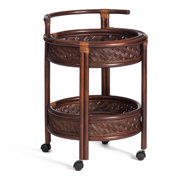 Барный столик Andrea 55х55х75 см, Pecan Washed (античн. орех) 