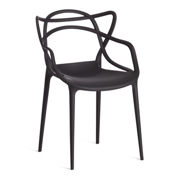 Стул Cat Chair (mod. 028) / 1 шт. в упаковке пластик, 53 x 59 x 82,5 см, черный (Black 3010) 