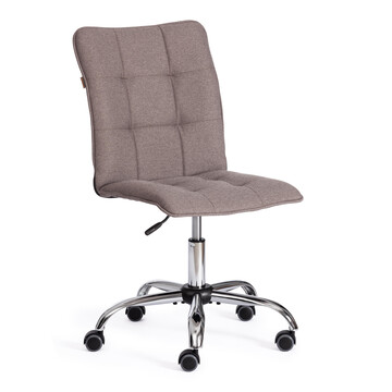 Кресло ONE ткань рогожка Nice, мокко (серо-бежевая) 