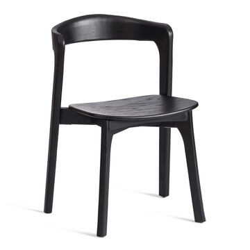 Стул ASGARD дерево вяз, черный, 48х43х76 см 