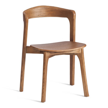 Стул ASGARD дерево вяз, Груша (№3), 48х43х76 см 