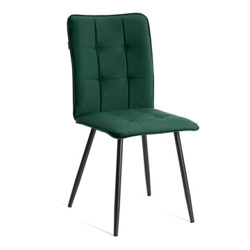 Стул обеденный Bari LT, велюр, Deep Forest (изумруд), 41х55х89 см 