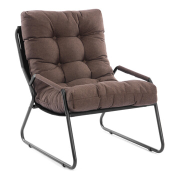 Кресло Ergo/Эрго рогожка, коричневый, 3м7-147 