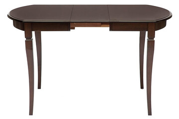 Стол раскладной Modena (MD-T4EX) дерево гевея/мдф, 100+29х75х75 см, Tobacco 